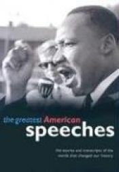 book cover of The Greatest American Speeches by Quercus