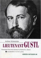 book cover of El teniente Gustl by Arthur Schnitzler