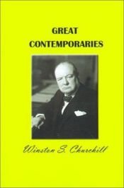 book cover of Great Contemporaries by Winston Churchill