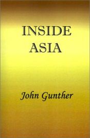 book cover of Inside Asia by John Gunther