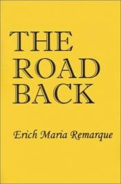 book cover of Der Weg zurück by Erich Maria Remarque