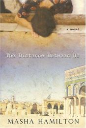book cover of The distance between us by Masha Hamilton