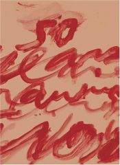 book cover of Cy Twombly by Roland Gérard Barthes