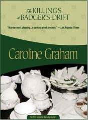 book cover of The Killings at Badger's Drift by Кэролайн Грэм