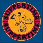 book cover of Suppertime! (Peanuts) by Чарльз Монро Шульц