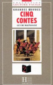 book cover of Cinq Contes by Гі де Мопассан