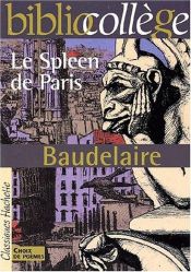 book cover of Poèmes de Baudelaire by Charles Baudelaire