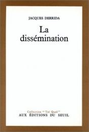 book cover of Dissémination by Jacques Derrida