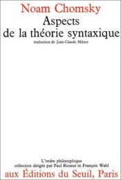 book cover of Aspects de la théorie syntaxique by Noam Chomsky