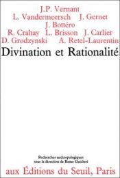 book cover of Divinazione e razionalita by Jean-Pierre Vernant