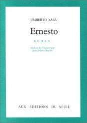 book cover of Ernesto by Umberto Saba