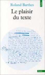 book cover of Het plezier van de tekst by Roland Barthes