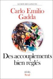book cover of Accoppiamenti giudiziosi by Carlo Emilio Gadda