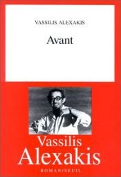 book cover of Avant by Vassilis Alexakis