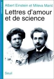 book cover of Lettres d'amour et de sciences by ალბერტ აინშტაინი