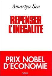 book cover of Repenser l'inégalité by Amartya Sen