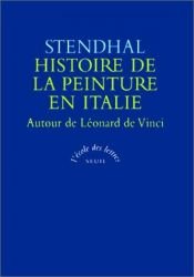 book cover of Histoire de la peinture en Italie by Стендал