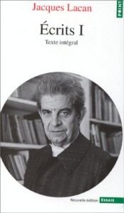 book cover of Ecrits, tome 1 by Jacques Lacan