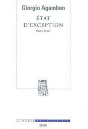 book cover of État d'exception by Giorgio Agamben