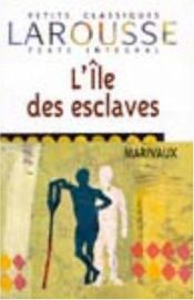 book cover of L'Île des esclaves by Marivaux