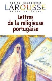 book cover of Lettres de la religieuse portugaise by Anonymous