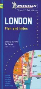 book cover of London Plan and Index (Michelin City Plans) by Michelin Travel Publications