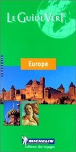 book cover of Europe, N°591 by Michelin Travel Publications