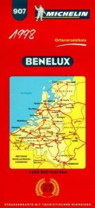 book cover of Michelin Red Guide Benelux 1998 (Michelin Maps) by Michelin Travel Publications