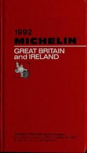 book cover of Michelin Red Guide : Great Britain and Ireland 1997 by Michelin Travel Publications