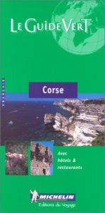 book cover of Michelin Green Guide: Corse by Michelin Travel Publications