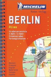 book cover of Michelin Berlin Mini-Spiral Atlas No. 2033 (Michelin Maps & Atlases) by Michelin Travel Publications