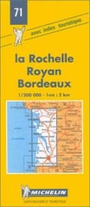 book cover of Michelin Maps : La Rochelle-Royan-Bordeaux by Michelin Travel Publications