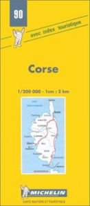 book cover of Michelin Corse (Corsica) Map No. 90 by Michelin Travel Publications