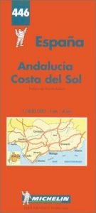 book cover of Carte routière et touristique Michelin España : Andalucia, Costa del Sol by Michelin Travel Publications