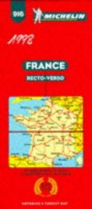 book cover of France Reversible (Michelin National Maps) by Michelin Travel Publications