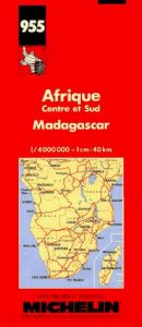 book cover of Michelin Afrique Centre et Sud - Madagascar by Michelin Travel Publications