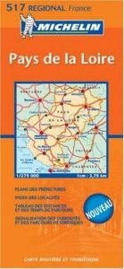 book cover of Michelin France Pays de Loire (Michelin Maps) by Michelin Travel Publications