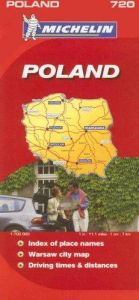 book cover of Poland (Michelin Map) (Multilingual Edition) by Michelin Travel Publications