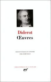 book cover of Oeuvres by Denis Diderot