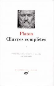 book cover of Oeuvres complètes. Tome 1 by Platon