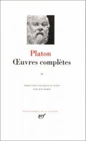 book cover of Platon : Oeuvres complètes, tome 2 by プラトン
