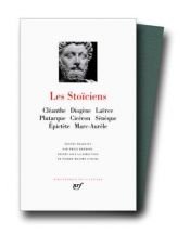 book cover of Les Stoïciens by Emile Bréhier