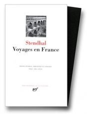 book cover of Stendhal, Voyages en France (Pléiade) by 司湯達