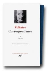 book cover of Voltaire : Correspondance, tome 2, Janvier 1739 - Décembre 1748 by 伏爾泰
