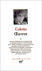 book cover of Œuvres by Colette