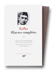 book cover of Œuvres complètes, tome 3 by Frans Kafka
