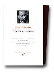 book cover of Recits et essais (Bibliotheque de la Pleiade) by 장 지오노