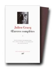 book cover of Œuvres complètes. II by Julien Gracq