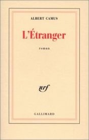 book cover of L'Étranger by Albert Camus