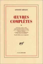 book cover of Oeuvres complètes, tome 2 by Антонен Арто